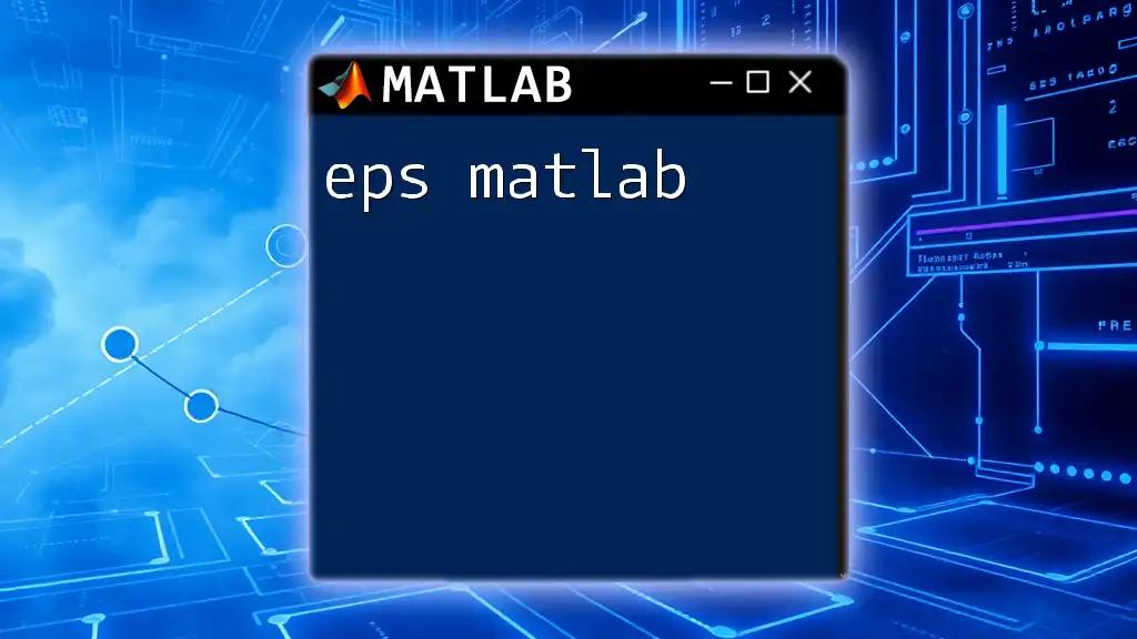 Eps Matlab: Understanding Precision and Floating Points