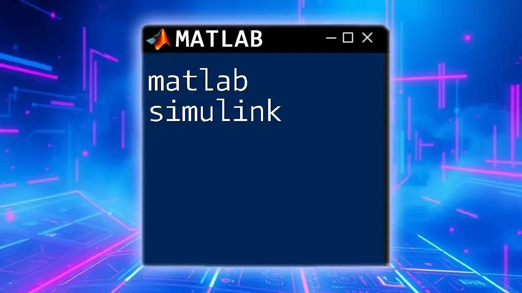 Mastering Matlab Simulink Made Easy and Fun