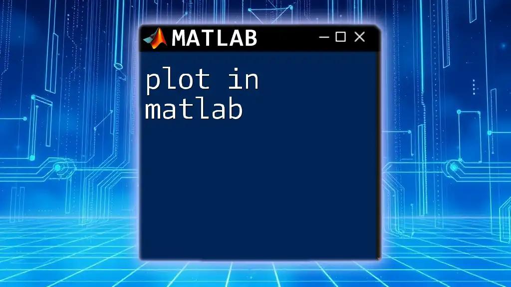 Label Plot in Matlab: A Simple Guide to Effective Labeling