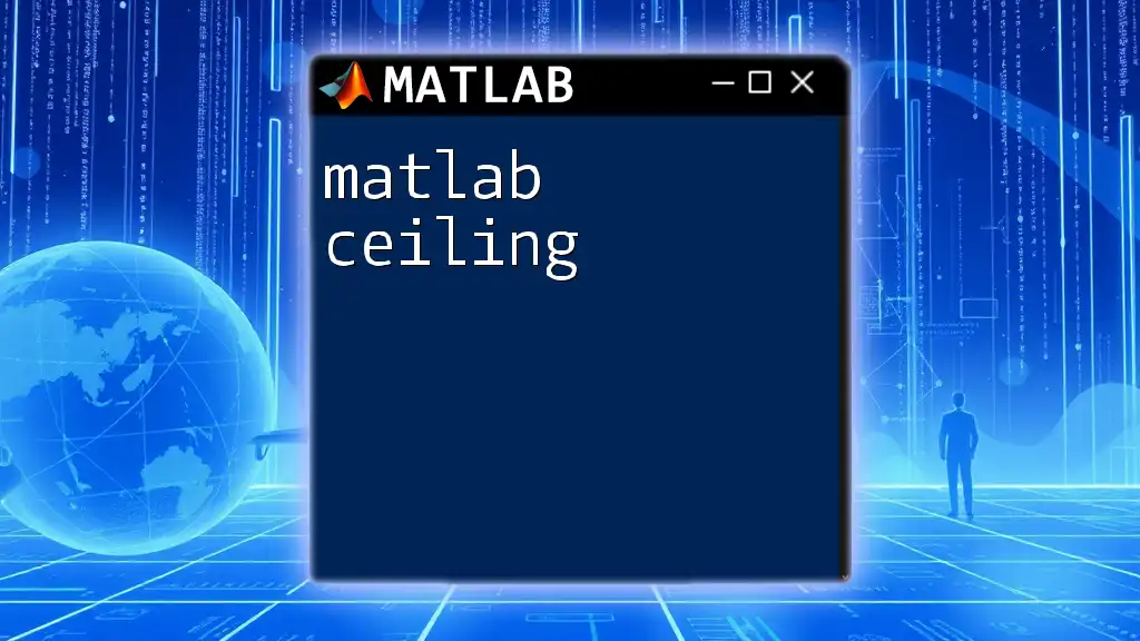 Mastering Matlab Ceiling: Simple Steps for Success