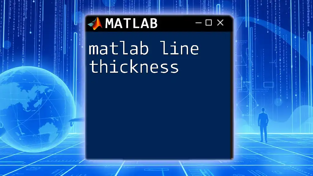 Matlab Line Thickness Made Simple