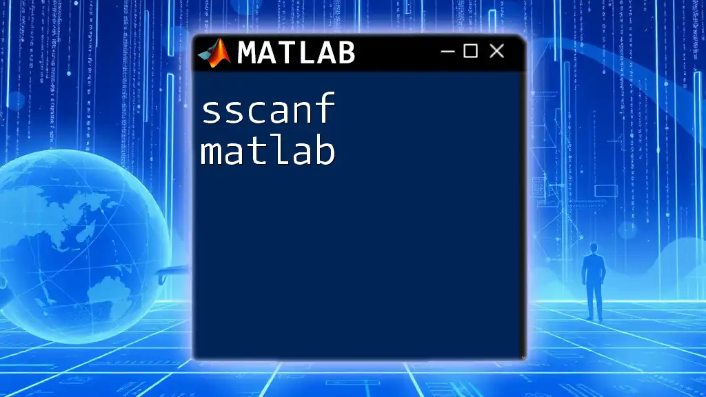 sscanf Matlab: Mastering Data Parsing with Ease